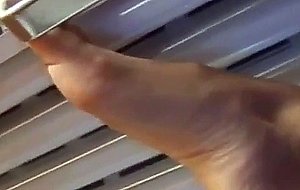 Amateur teen girlfriend cumshot in mouth in a solarium