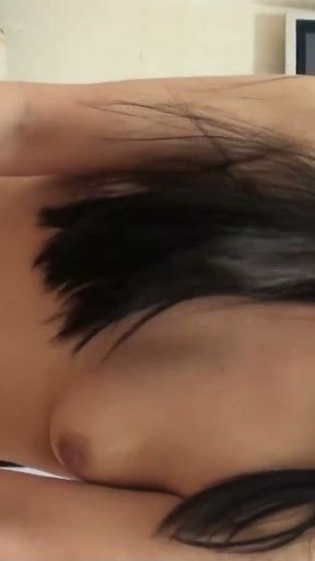 Sweet Shy Asian Teen with Vigrator dildo and a tiny cock   Clip 2