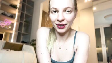 Your little THANG SPH gushes while she giggles over your squirming