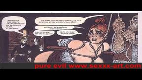 Vintage Breast Fetish Bondage Comic