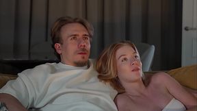 Juicy Creampie! Hot Blonde Gets Doggy Style On Couch. 4K HD Tim Team