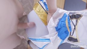 Idol Vtuber Cosplay raw sex creampie compilation