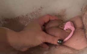 Release From Chastity and Small Dick Handjob