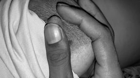 I played with my stepsister's boobs at night