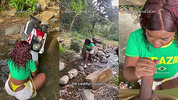 ayudo a desconocida y ella Quería ir al bosque a tener sexo conmigo y casi nos descubren