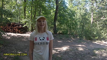 &amp_ His Boy Tag Team Girl Lost in Woods! &ndash_ Marilyn Sugar &ndash_ Crazy Squirting, Rimming, Two Creampies - Part 1 of 2