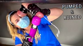 Nurse Kitty Pumps Patients Dick & Ruins 2 Orgasms On With Madison Young
