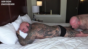 Bareback Massage and Fuck with the Bear!