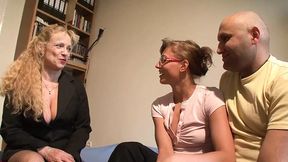 Wife's friend likes to participate in threesomes - 1