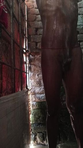 Part 1 Indian Tamil boy bathing video Part 2 coming soon