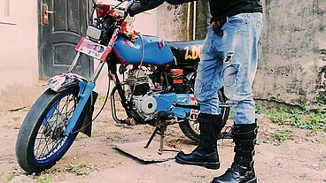 Sexy Petite Biker Teen Vera Seduces Bollocks BBC To Fuck on Motorcycle Tour