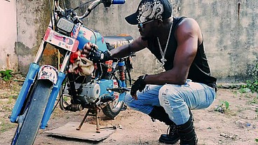 Sexy Petite Biker Teen Vera Seduces Bollocks BBC To Fuck on Motorcycle Tour