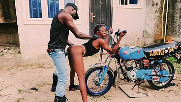 Sexy Petite Biker Teen Vera Seduces Bollocks BBC To Fuck on Motorcycle Tour