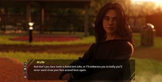 Move the Chains - Stunning Long Haired Brunette Wants to Talk About the Old Days  Taboo Hentai 3D Game
