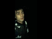 Cum walk ( till face absorbs facial cumshot ) night version public