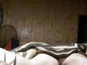 Rapidin con mi hermanastra su novio está abajo