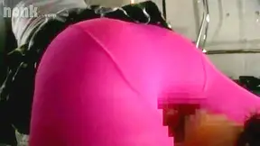 Pink Pantyhose Temptress Teases Steamy CFNM Encounter in Bookstore Fantasies