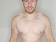 Hung guy jumps with magic dick