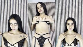 Porn Movie @Showing Boobs and #Sexy Lingerie #Teen #Brunette #Small Tits Like & Share!