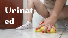 He was urinated on by Lola