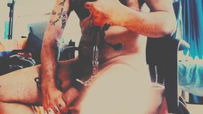 Restraints & Pressure Play Masturbation