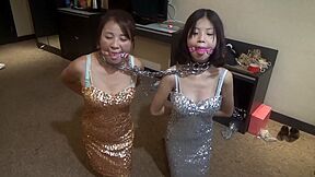 Asian Girls In Bondage: Gold And Silver