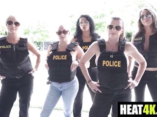 The Beat Cops - Reverse Anal Group-sex