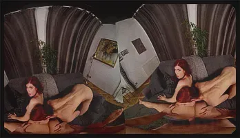 Redhead Strip & Anal Play: Atlanta Moreno & Lina Joy