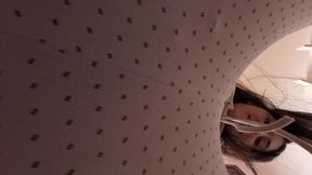 Wet Latina gets facesit