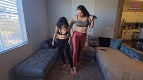 You're too small for basketball: Height Humiliation, Size Comparison, Amazons- 1080p