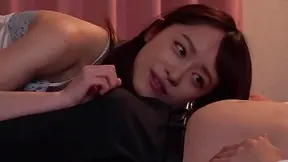 Excited Wife In Loose Loungewear Awaits Her Husband For Steamy Night Encounter