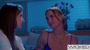 Lexi Luna Fulfills Her Fantasy Of Eating Out Her 1st Redhead