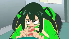 Froppys Steamy Night with Deku Ignites in Forbidden MHA Fantasy