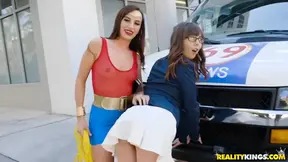 Saucy Cosplay Lesbians Mind-boggling Adult Movie