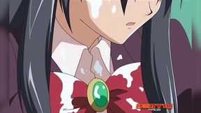 HENTAI PROS - Hot MILF Teacher And Her Stepdaughter Get Fucked Hard At Elite Rinkan Gakuen