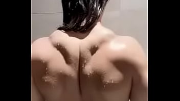 Sexy Russian Muscle Bound Female Showering