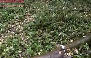 Lena nitro intense fucked at forest