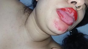 OH DAMN, SHE'S GOT THE MOST INSANE BLOWJOB, GOBBLING UP COCK