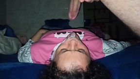 Milf Favors Son's Buddy with Blowjob and Rimjob