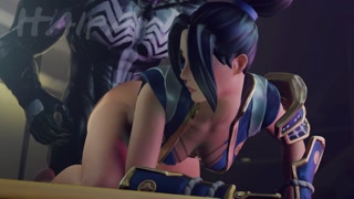 Fortnite Hime fucks Venom animation