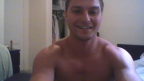 American Model, Tylor Flexes and Plays with His Dick