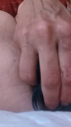 Dry Dildo Anal Pleasure After a Week No Play