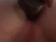 Teen Boy von Dildo gefickt