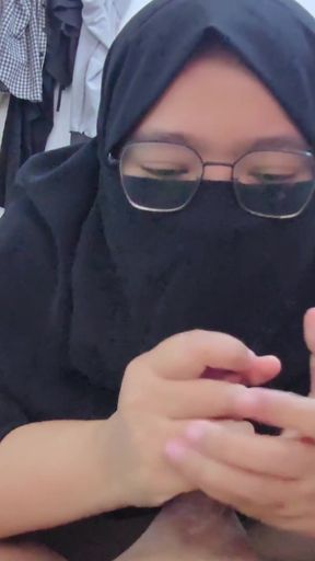 Hijab Niqab Girl Love Dick So Much - Minokiiko Compilation   Clip 2