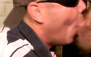 Glory Hole Blowjob:  on Married Cock