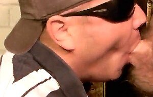 Glory Hole Blowjob:  on Married Cock