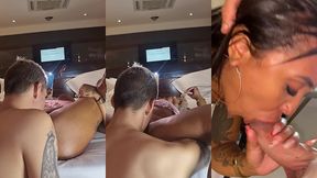 carioca jasmeco em sexo forte com a mineira cavalona india cici que sentou gostoso na piroca do magrinho dotado part 2 - completo no red e sheer