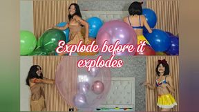 Explode before it explodes