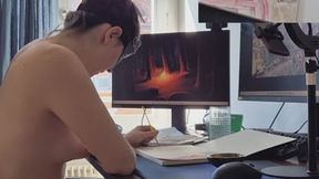 Naked Drawing – Soft Nude Chill Session with Bella