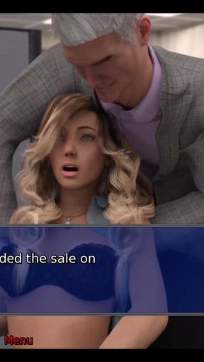 The office wife #11: Jason left Stacy with a mouth full of cum